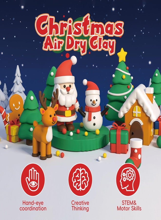 Timetome Air Dry Clay, 12 Boxs Modeling Clay for Kids, DIY Art Crafts Toy Gift Air Dry Clay Kit for Boys & Girls Ages 3 4 5 6 7 8 9 10 12 - Image 3